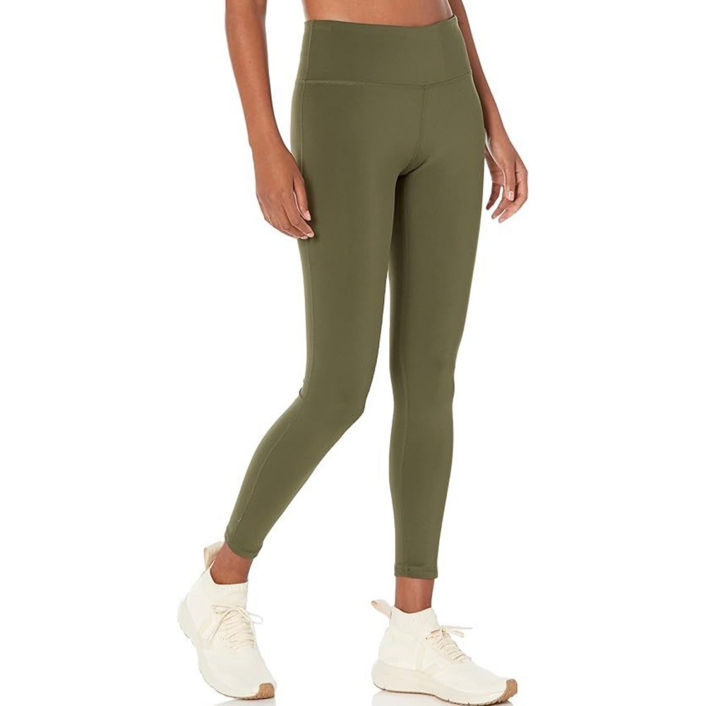 New with tags Amazon Essentials Womens High-Rise Sculpt Leggings Olive Green 1X